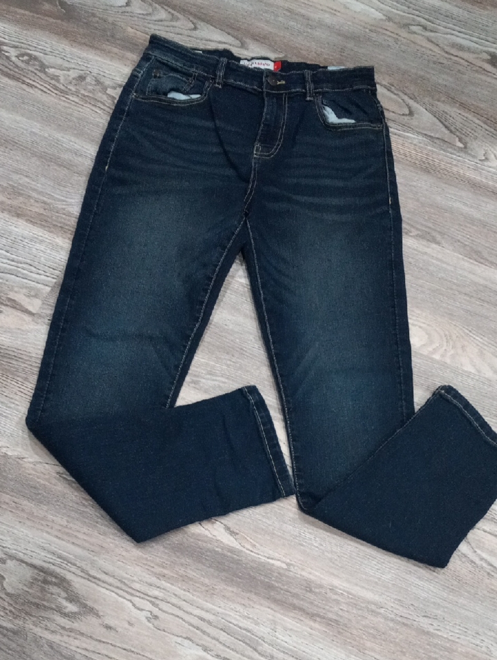 Lucky Brand Boys Dark Wash Straight Leg Jeans